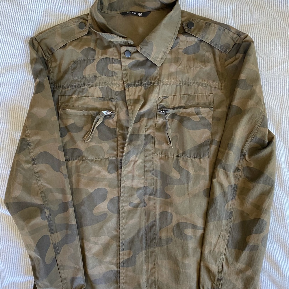 RNT 23 Men’s Casual Camo Jacket